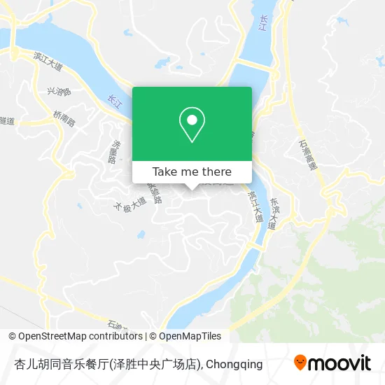 杏儿胡同音乐餐厅(泽胜中央广场店) map