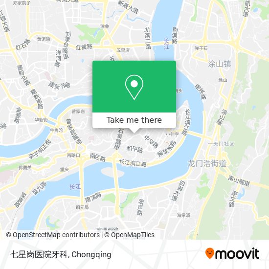 七星岗医院牙科 map