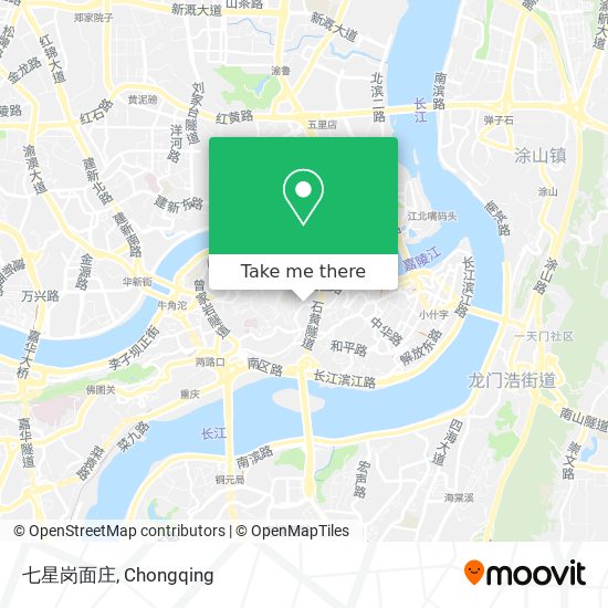七星岗面庄 map