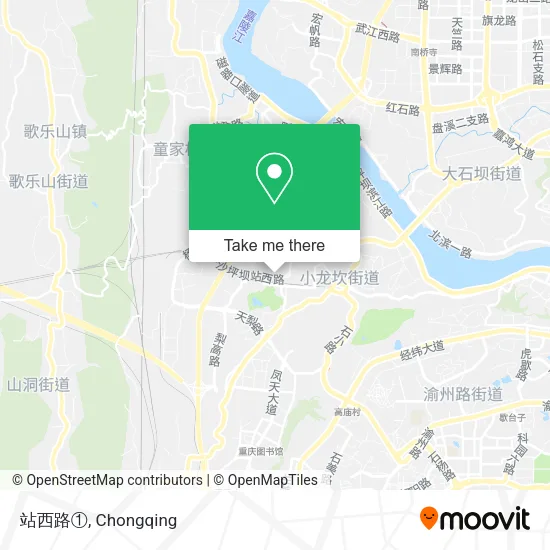 站西路① map