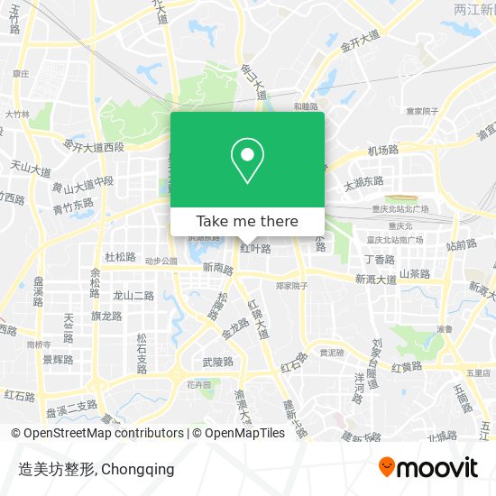 造美坊整形 map