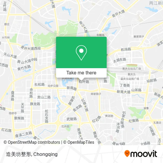 造美坊整形 map