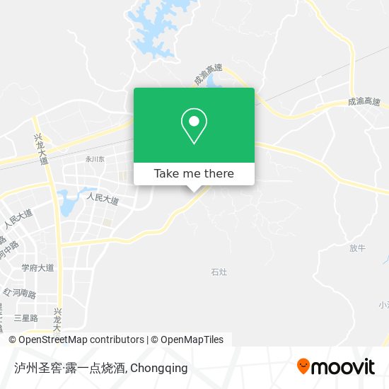 泸州圣窖·露一点烧酒 map