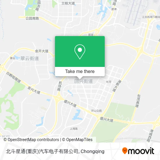 北斗星通(重庆)汽车电子有限公司 map