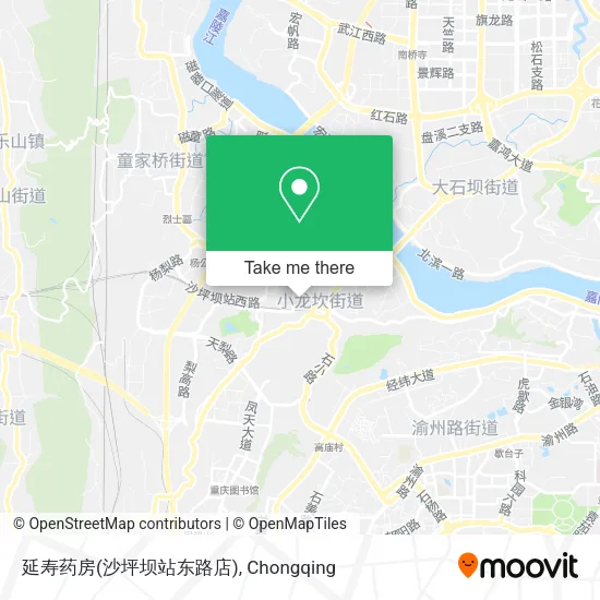 延寿药房(沙坪坝站东路店) map