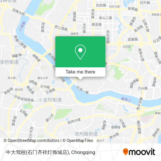 中大驾校(石门齐祥灯饰城店) map