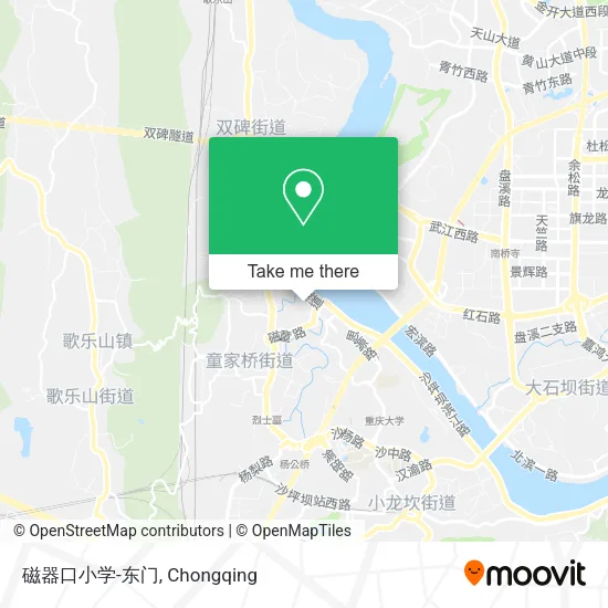 磁器口小学-东门 map