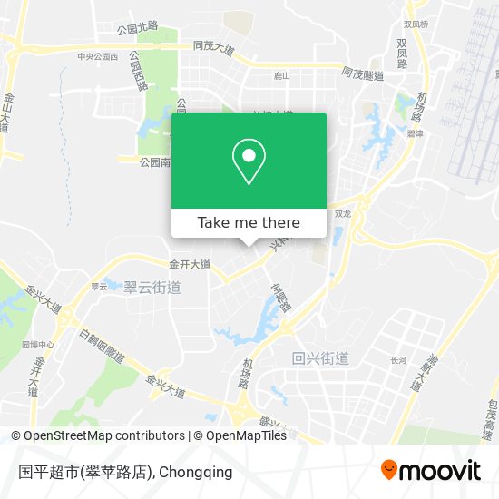 国平超市(翠苹路店) map