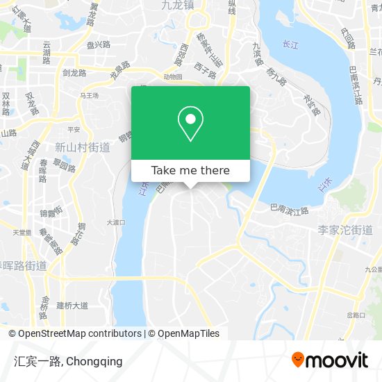 汇宾一路 map