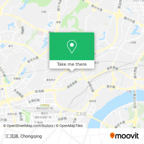 汇流路 map