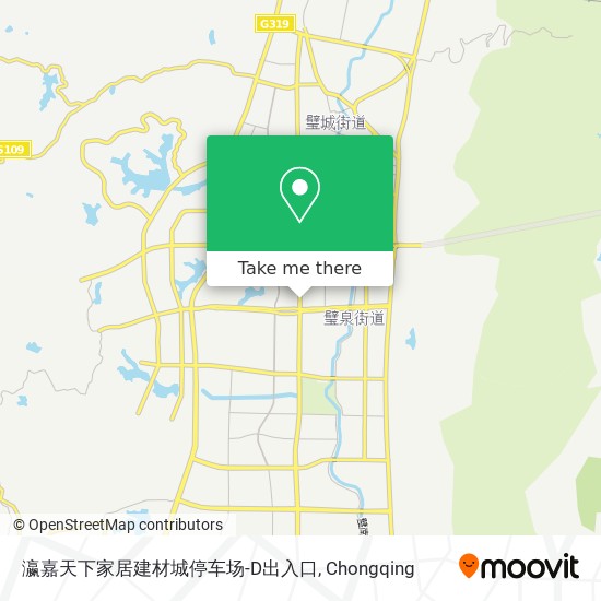 瀛嘉天下家居建材城停车场-D出入口 map