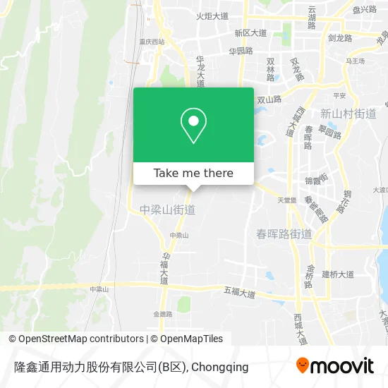 隆鑫通用动力股份有限公司(B区) map