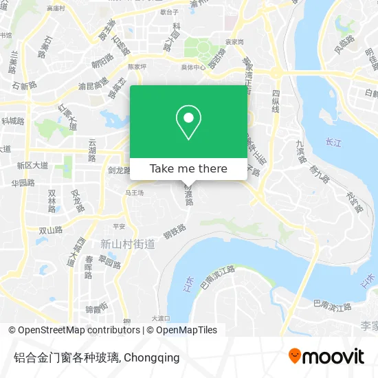 铝合金门窗各种玻璃 map