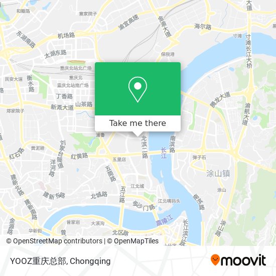 YOOZ重庆总部 map