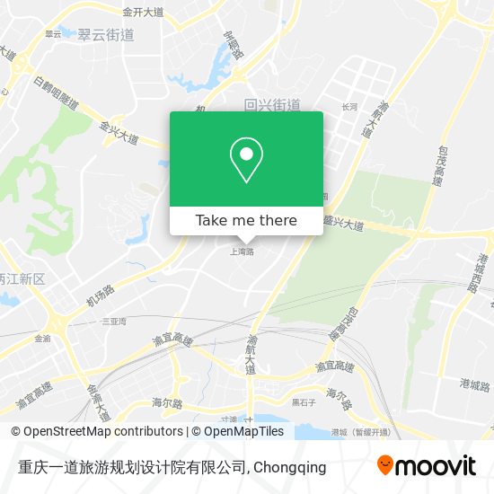 重庆一道旅游规划设计院有限公司 map