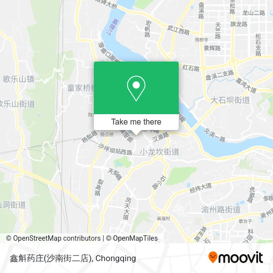 鑫斛药庄(沙南街二店) map