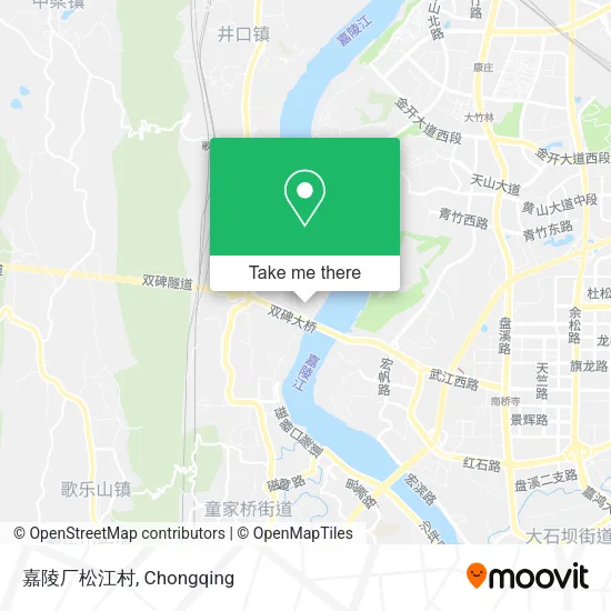 嘉陵厂松江村 map