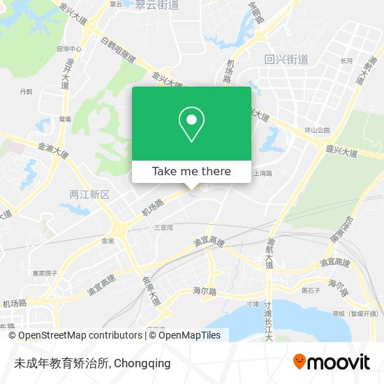未成年教育矫治所 map