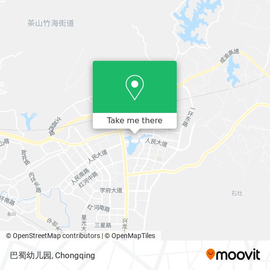 巴蜀幼儿园 map