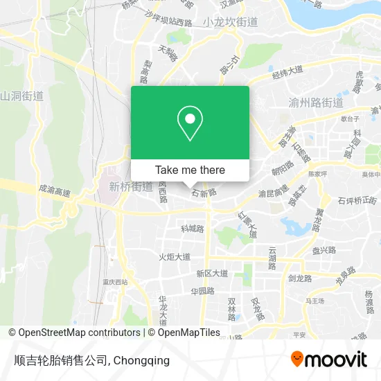 顺吉轮胎销售公司 map
