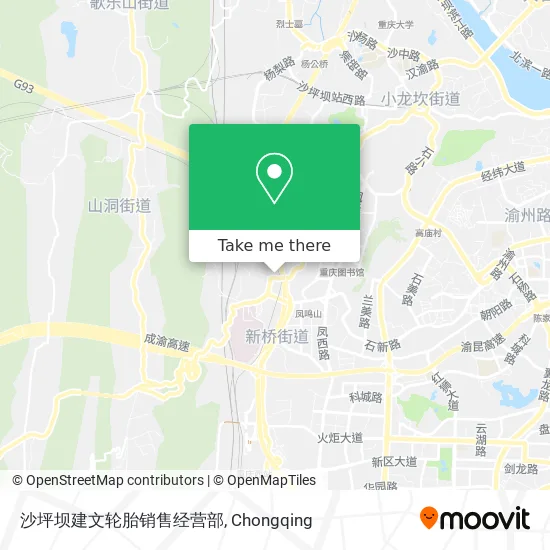 沙坪坝建文轮胎销售经营部 map