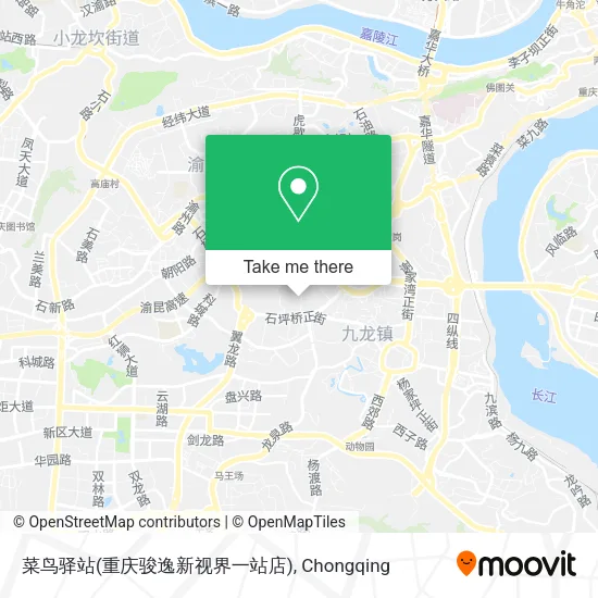 菜鸟驿站(重庆骏逸新视界一站店) map