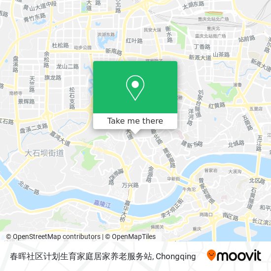 春晖社区计划生育家庭居家养老服务站 map