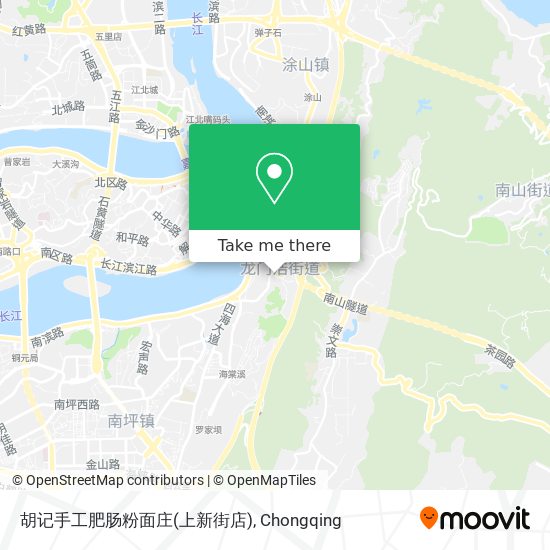 胡记手工肥肠粉面庄(上新街店) map