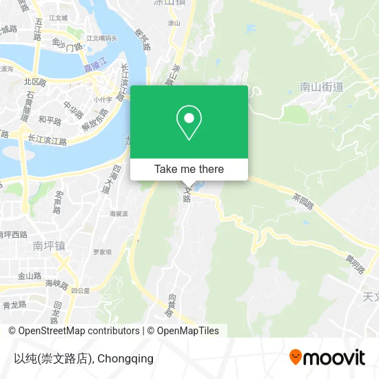 以纯(崇文路店) map