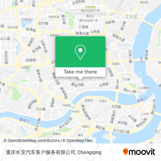 重庆长安汽车客户服务有限公司 map