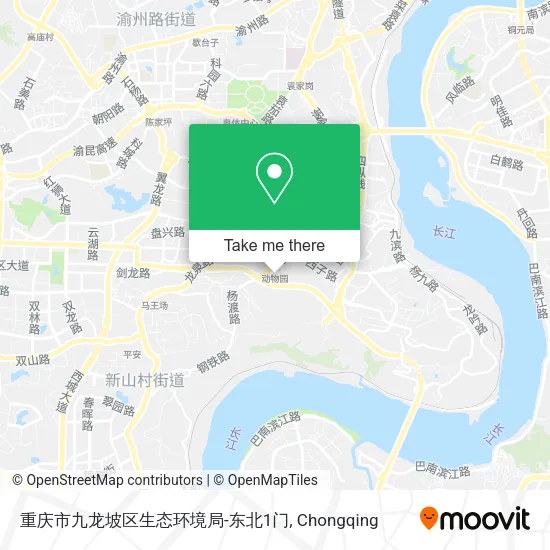 重庆市九龙坡区生态环境局-东北1门 map