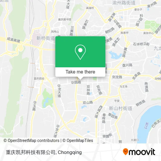 重庆凯邦科技有限公司 map