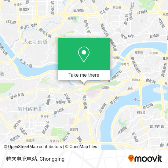 特来电充电站 map