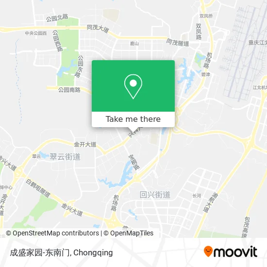 成盛家园-东南门 map