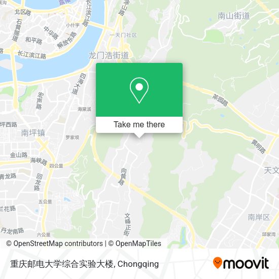 重庆邮电大学综合实验大楼 map