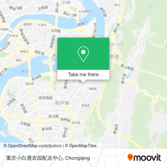 重庆小白鹿农园配送中心 map