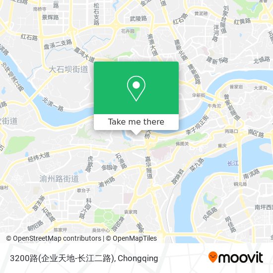 3200路(企业天地-长江二路) map