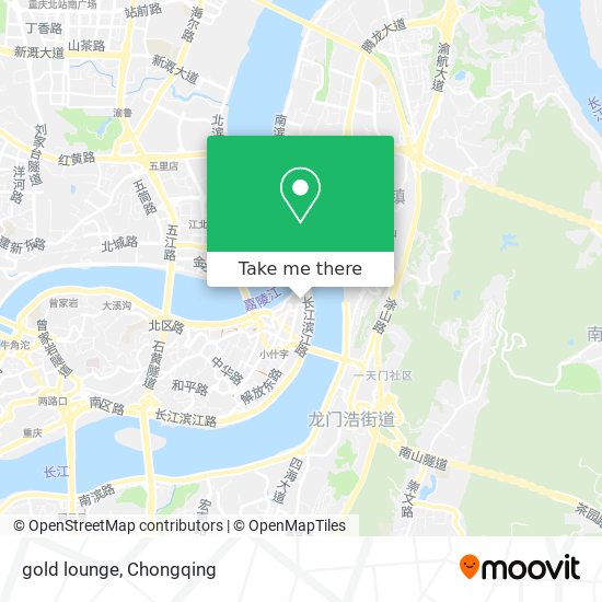 gold lounge map