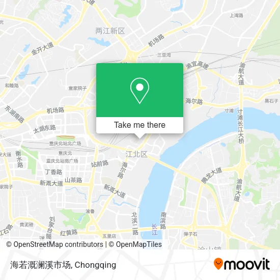 海若溉澜溪市场 map
