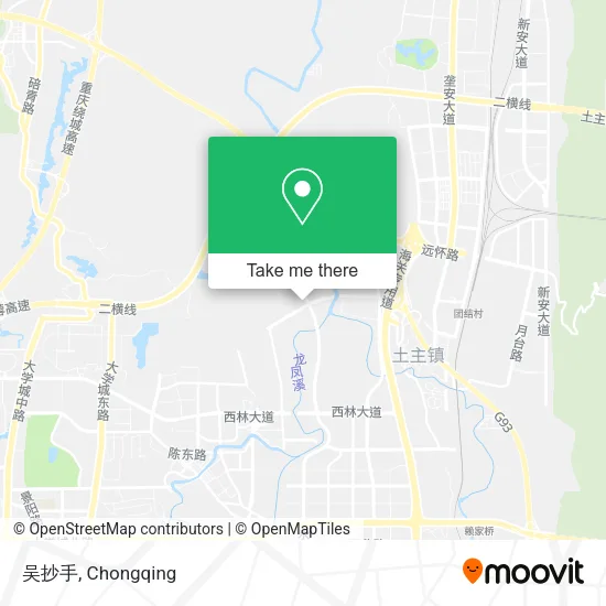 吴抄手 map