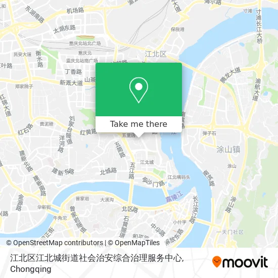 江北区江北城街道社会治安综合治理服务中心 map