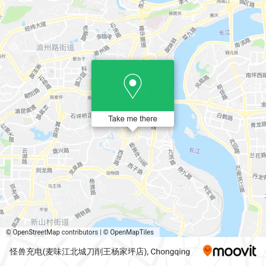 怪兽充电(麦味江北城刀削王杨家坪店) map