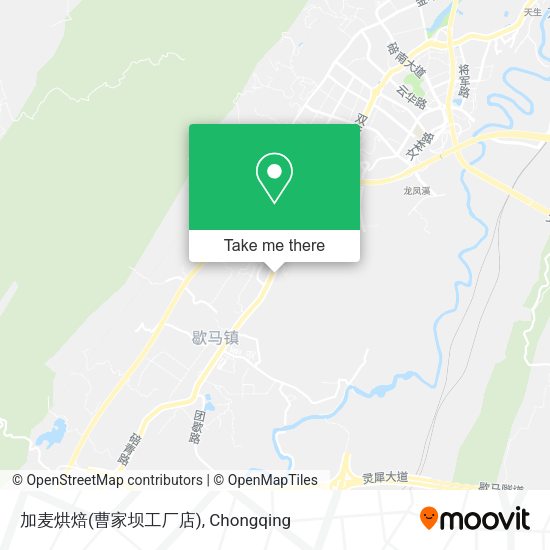 加麦烘焙(曹家坝工厂店) map