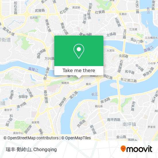 瑞丰·鹅岭山 map