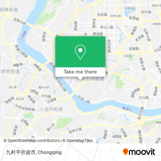 九村平价超市 map