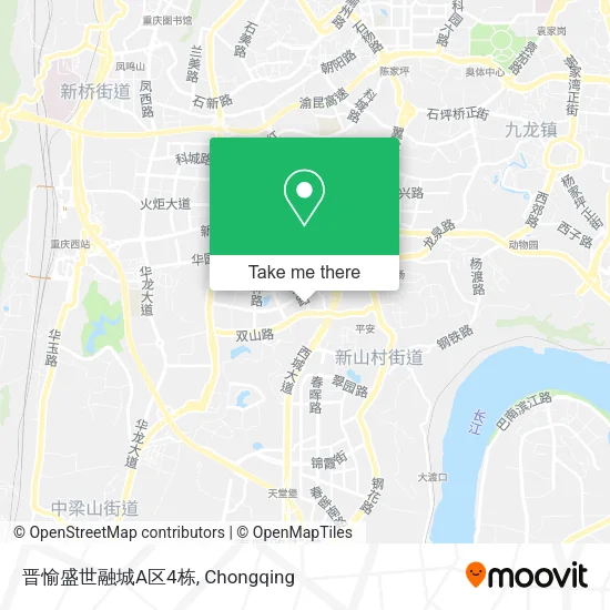晋愉盛世融城A区4栋 map