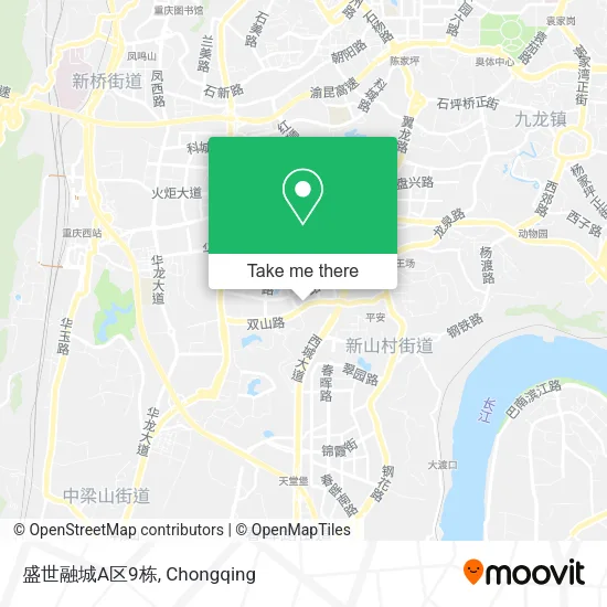 盛世融城A区9栋 map