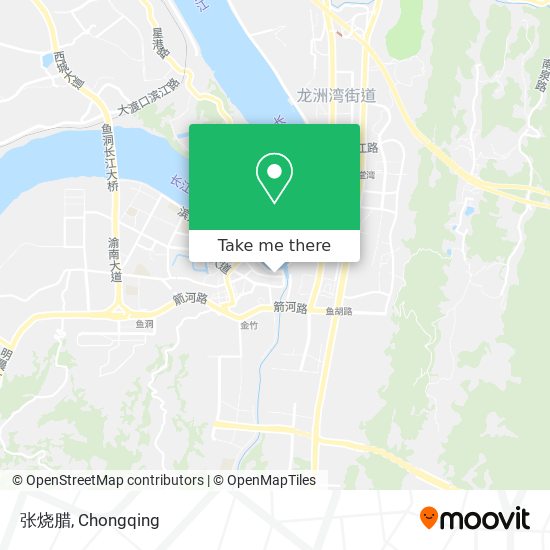 张烧腊 map