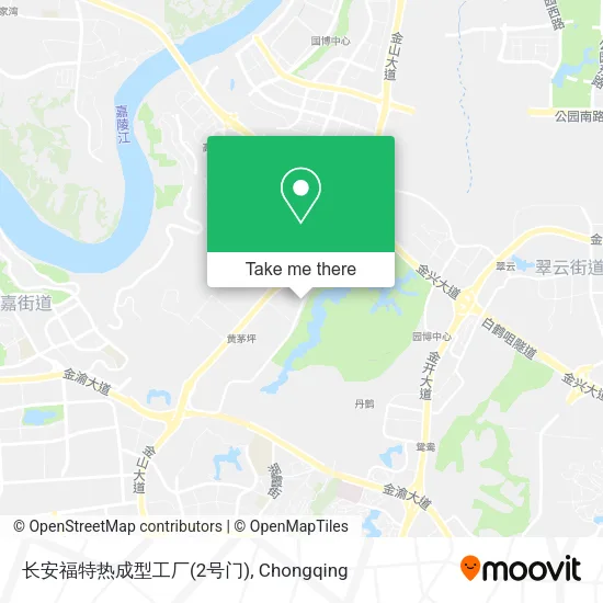 长安福特热成型工厂(2号门) map