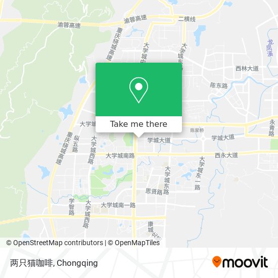 两只猫咖啡 map